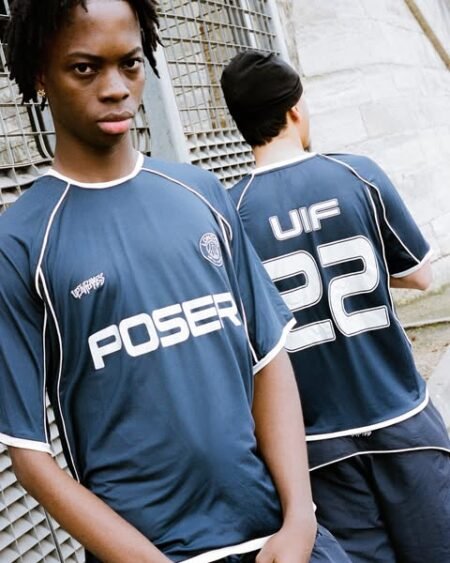 Poser London X UIF Blue Shirt