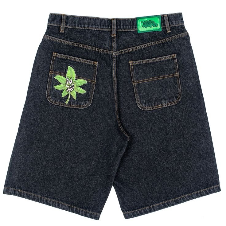 Poser Skunked Jorts Black